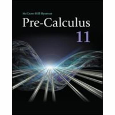 McGraw-Hill Ryerson pre-calculus 11
