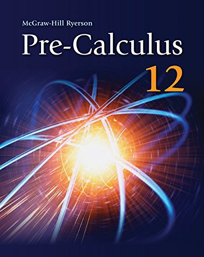 McGraw-Hill Ryerson pre-calculus 12