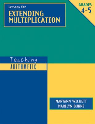 Lessons for extending multiplication. Grades 4-5