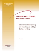 Role of the laptop on teaching in a high school setting, The