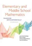 Elementary and middle school mathematics  : teaching developmentally.