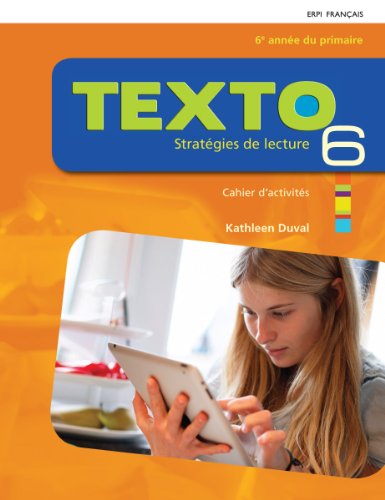 Texto 6, cahier d'activites  : strategies de lecture.