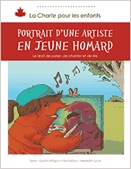 Portrait d'une artiste en jeune homard  : le droit de parler, de chanter et de rire.