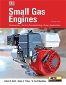 Small gas engines  : fundamentals, service, troubleshooting, repair, applications.