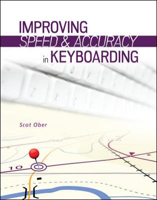 Improving speed and accuracy in keyboarding